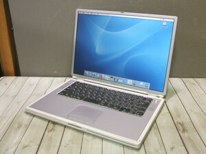 【Apple PowerBook G4】M8858J/A A1025 867MHz/1GB/160GB