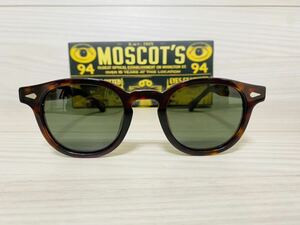 MOSCOT モスコット★レムトッシュ★LEMTOSH★伊達眼鏡 鼈甲柄 ボストン ウェリントン サングラス メガネフレーム 未使用 美品