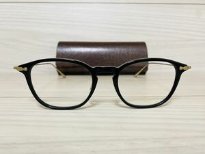 OLIVER PEOPLES オリバーピープルズ 眼鏡フレーム★OV5371D 1005★WINNETT★チタンフレーム★ブラック ゴールド★未使用 美品★