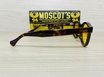 ★MOSCOT★モスコット★レムトッシュ★LEMTOSH★伊達眼鏡 サングラス 鼈甲柄 カラーレンズ 未使用 美品_画像4