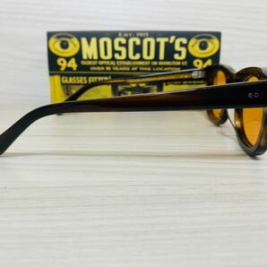 MOSCOT モスコット★FRITZ★サングラス★ボストン ウェリントン カラーレンズ 伊達眼鏡 ウェリントン 未使用 美品の画像4