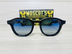 MOSCOT モスコット★DAHVEN★伊達眼鏡 ボストン ウェリントン サングラス 黒縁 カラーレンズ 未使用 美品