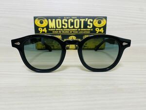 ★MOSCOT★モスコット★レムトッシュ★LEMTOSH★伊達眼鏡 サングラス 黒縁 グラデーションレンズ 未使用 美品