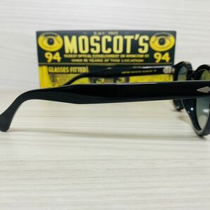 ★MOSCOT★モスコット★レムトッシュ★LEMTOSH★伊達眼鏡 サングラス 黒縁 グラデーションレンズ 未使用 美品の画像4