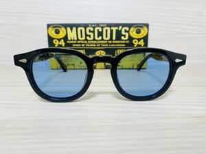 ★MOSCOT★モスコット★レムトッシュ★LEMTOSH★伊達眼鏡 サングラス 黒縁 カラーレンズ 未使用 美品