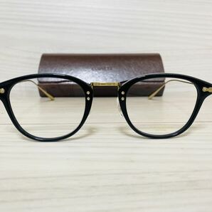 OLIVER PEOPLES オリバーピープルズ 眼鏡フレーム★OV5389D 1005★Davitt★ブラックゴールド★チタンフレーム★未使用 美品★の画像1