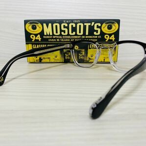 MOSCOT★DUDEL★モスコット★メガネフレーム★伊達眼鏡 ボストン バイカラー セルフレーム 未使用 美品★の画像5