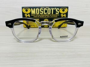 MOSCOT★DUDEL★モスコット★メガネフレーム★伊達眼鏡 ボストン バイカラー セルフレーム 未使用 美品★