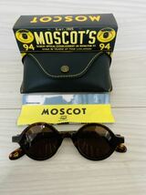 MOSCOT モスコット★ゾルマン★サングラス★ZOLMAN★人気 伊達眼鏡 ウェリントン ボストン 鼈甲柄 未使用 美品_画像9