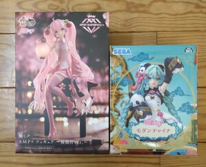 ★新品未開封 初音ミク Luminasta モダンチャイナ 桜ミク AMP＋ 桜提灯ver. 初音 ミク ルミナスタ チャイナ パンダ 提灯 フィギュア★