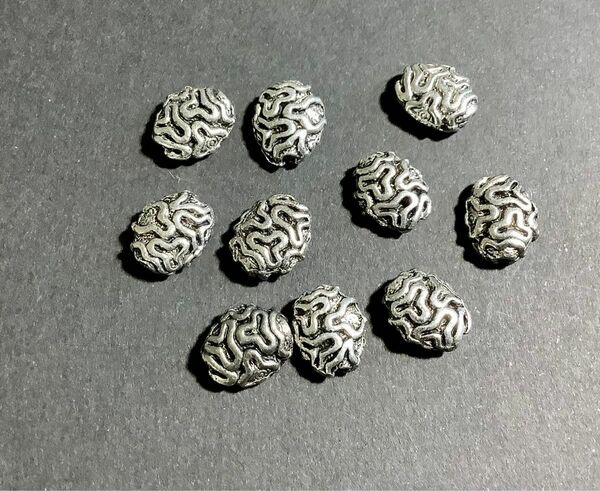 ☆シルバーパーツSV925☆ 10mm×5mm×4mm☆ 10個セット