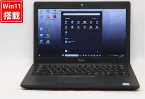 良品 12.5インチ DELL Latitude 5290 Windows11 八世代 i7-8650U 8GB 256GB-SSD カメラ 無線 Office付 中古パソコンWin11 税無 管:1627v