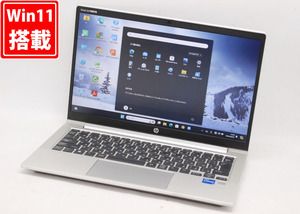 中古良品 フルHD 13.3型 HP ProBook 430 G8 Windows11 11世代 i5-1135G7 16GB NVMe 256GB-SSD カメラ 無線Wi-Fi6 Office付 中古 管:1428h