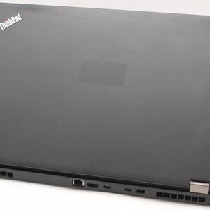 NVIDIA Quadro P2000 良品 4K対応 15.6型 Lenovo ThinkPad P52 Type-20MA Windows11 / i7-8850H 32GB NVMe 256GB-SSD + 1TB-HDD 管:1731hの画像9