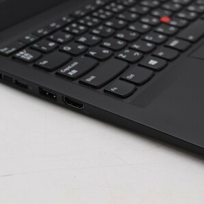 良品 フルHD 14型 Lenovo ThinkPad X1 Carbon Windows11 八世代 i5-8350U 8GB NVMe 256GB-SSD カメラ 無線 Office付 中古パソコン 管:1343mの画像3