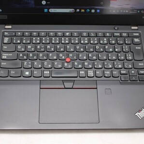 良品 フルHD 13.3型 Lenovo ThinkPad X13 Windows11 AMD Ryzen 5 PRO 4650U 8GB NVMe 256GB-SSD カメラ 無線 Office 中古パソコン 管:1030mの画像5