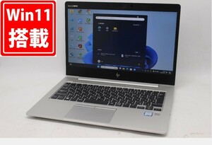 1210時間 中古 フルHD 13.3型 HP EliteBook 830 G6 Windows11 八世代 i5-8265U 8GB NVMe 256GB-SSD カメラ 無線Wi-Fi6 Office付 管:1822m