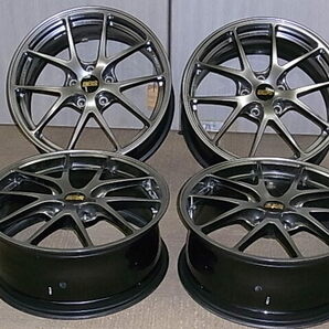 BBS RI-A019 ホイール 18インチ 18×7.5J PCD114.3/5H INSET48 ダイヤモンドブラック エアバルブ付属なし ホイールのみ４本の画像2