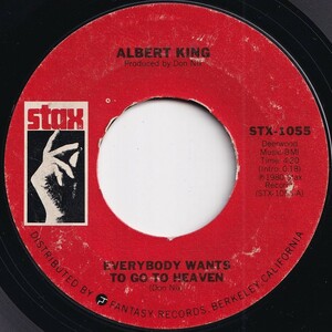 Albert King Everybody Wants To Go To Heaven Stax US STX-1055 206455 BLUES ブルース レコード 7インチ 45