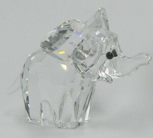  Swarovski crystal ornament [ elephant ] box attaching..