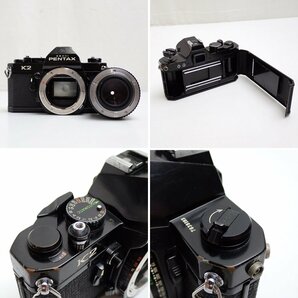 ★ASAHI PENTAX/アサヒペンタックス 一眼レフカメラ K2 + SMC PENTAX-M 50mm F1.4 レンズ/キャップ・フィルター付き&0672900128の画像4