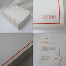 ★美品 COACH/コーチ ワンショルダーバッグ F13106/ブラック×シルバー金具/レザー/肩掛け/外箱・タグ付き/手提げ鞄&1974400007_画像7