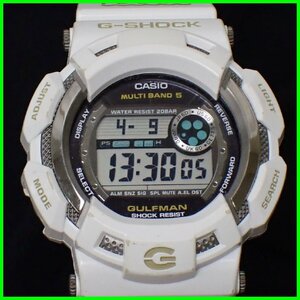 ★ Casio/Casio G-Shock Gulfman GW-9100K 2007 Международная конференция Dolphin Whales Solar Watch/White/20 AC водонепроницаемые/Irukuji &amp; 1029004875
