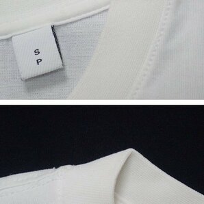 ★BURBERRY/バーバリーロンドンイングランド ロゴプリント 半袖Tシャツ メンズS/オフホワイト/コットン100%/クルーネック&1932800042の画像5
