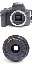 ★Canon/キャノン デジタル一眼レフカメラ EOS Kiss X8i EF-S 18-55ｍｍ IS STM レンズキット/SDカード等付属/ジャンク扱い&1938900763_画像4