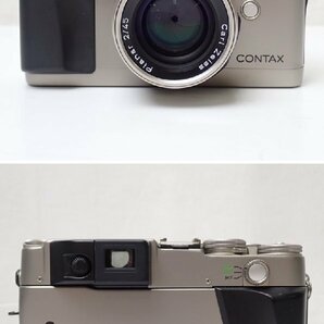 □CONTAX/コンタックス G2 カメラ一式セット/Carl Zeiss Biogon 28mm F2.8/Planar 45mm F2/TLA200/付属品多数/まとめ&1974300001の画像2