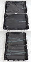 ★RIMOWA/リモワ トパーズ ステレス スーツケース 924.70.01.5/ブラック/78L/フレームタイプ/4輪/TSAロック/付属品あり&1968700159_画像5