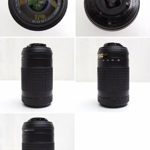 ★Nikon/ニコン デジタル一眼レフカメラ D5600 ダブルズームキット/AF-P NIKKOR 18-55mm F3.5-5.6G VR他/同梱品付/ジャンク扱い&1938900706の画像5