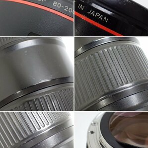 ★Canon/キャノン 一眼カメラ用 EF望遠ズームレンズ EF80-200mm F2.8L/前後キャップ付き/ジャンク扱い&1938900758の画像8