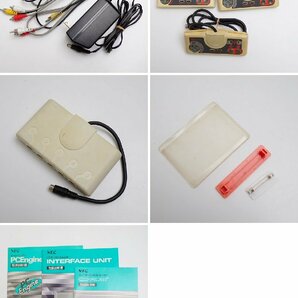 ★NEC PCエンジン 本体 INTERFACE UNIT インターフェースユニット IFU-30 + CDROM/動作品/コントローラー 他付属品多数&1630800100の画像6