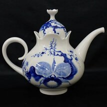 ★美品 Meissen/マイセン ブルーオーキッド ティーポット 750ml/茶器/洋食器/西洋陶磁&0997300793_画像2