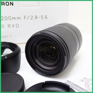 □美品 TAMRON/タムロン 28-200mm F/2.8-5.6 Di III RXD ソニー Eマウント用 レンズ A071/オートフォーカス/付属品完備&1975800002の画像1
