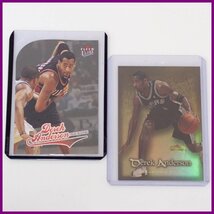 ☆1円 美品 FLEER デレック・アンダーソン トレーディングカード 2枚セット/ULTRA 2004-05/SHOWCASE 2000-01/バスケ/トレカ/NBA&1559100157_画像1