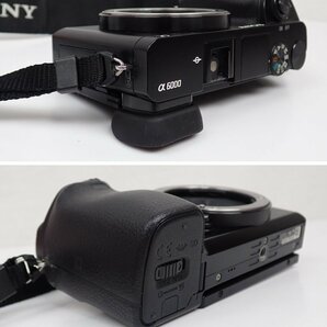 ★SONY/ソニー α6000 ミラーレス デジタル一眼カメラ ILCE-6000/E PZ 16-50mm F3.5-5.6 OSS/外箱付き&1976500005の画像3