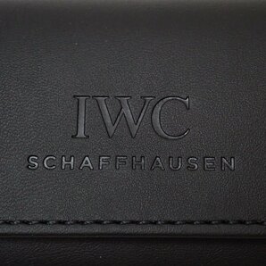 ★1円 未使用 IWC/シャフハウゼン 腕時計用 収納ボックス/ブラック/レザーケース/保管箱/単品用/空箱/外箱付き&0010200290の画像8