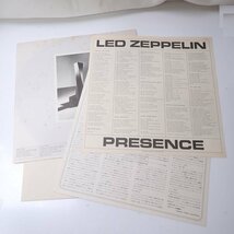 ★Led Zeppelin/レッド・ツェッペリン LPレコード 2枚セット/プレゼンス/聖なる館/ロック/洋楽/帯付き&1970200043_画像7