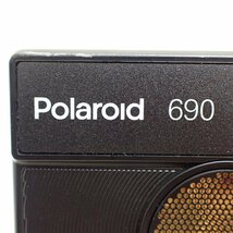 ★Polaroid/ポラロイド 690 一眼レフ方式 インスタントカメラ/116mmF8/超音波オートフォーカス/ジャンク扱い&0997300785_画像7