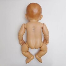 □育児文化研究所 ベビードール/赤ちゃん人形 男の子 全長約47cm/茶髪/衣装付き/抱き人形/球体関節/ソフビ&1612500042_画像4