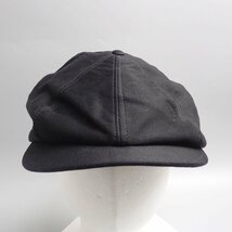 □AUBERGE/オーベルジュ GASTON/ガストン キャスケット 頭周約59.5cm/ブラック/ハンチング/帽子&1137500199_画像2