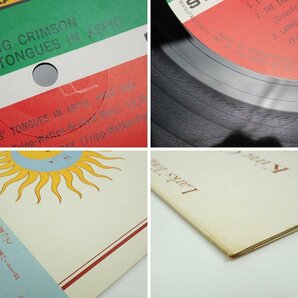 ★King Crimson/キングクリムゾン 太陽と戦慄 LPレコード/Larks' Tongues In Aspic/プログレッシブロックバンド/洋楽/帯等付属&1970200056の画像5