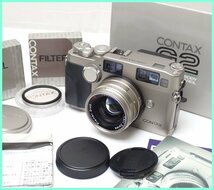 □CONTAX/コンタックス G2 カメラ一式セット/Carl Zeiss Biogon 28mm F2.8/Planar 45mm F2/TLA200/付属品多数/まとめ/ジャンク&1974300002_画像1
