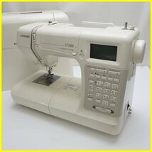 ★JANOME/ジャノメ コンピュータミシン 844型 S7800/手芸/裁縫/ハンドクラフト/ジャンク扱い&1932000185_画像1