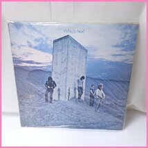 ★The Who/ザ・フー who's next UK盤 LPレコード/ロック/洋楽/紙ケース付き&1970200031_画像1