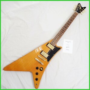 ★美品 Epiphone/エピフォン Limited Edition 1958 Korina Moderne エレキギター/コリーナ/ソフトケース付き/変形/激レア&1640500763の画像1