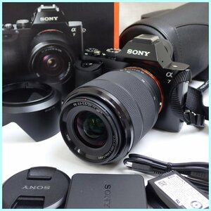 ★SONY/ソニー ミラーレス一眼カメラ α7 ILCE-7K ズームレンズキット/FE 28-70mm F3.5-5.6 OSS/AF/付属品あり/ジャンク扱い&0997300789