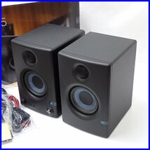 ★美品 PreSonus/プレソナス Eris E3.5 モニタースピーカー ペア/2WAY/付属品完備/スタジオモニター/プリソーナス&0441700047_画像1